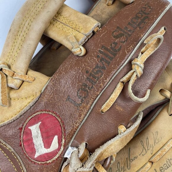 Louisville Slugger Baseball Glove Andy Van Slyke 11.75in HBG27VS Mitt RHT - Picture 3 of 8